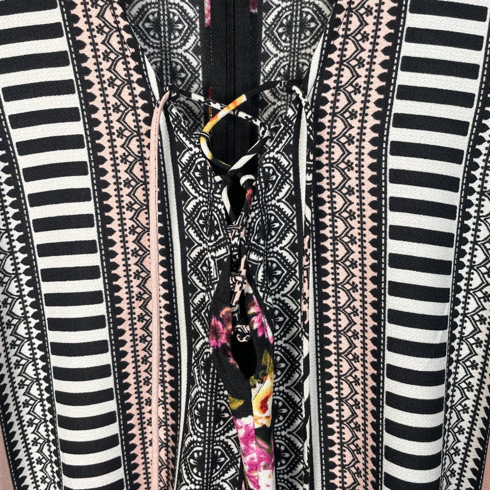 NWOT Bisou Bisou Michele Bohbot 100% Polyester Formal Romper Size M - Picture 4 of 9